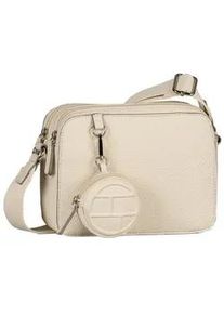 Umh&auml;ngetasche Tom Tailor "Rima", Damen, Gr. B/H/T: 20cm x 15,5cm x 6cm, sanftes wei&szlig;, Polyurethan, clean, gepflegt, unifarben, Taschen Umh&auml;ngetasche, elegante Formen treffen auf sportiven Schulterriemen & Minipouch