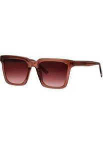 Sonnenbrille Tom Tailor "Tom Tailor Sonnenbrille", Damen, dunkelros&eacute; transparent, Sonnenbrillen Sonnenbrille