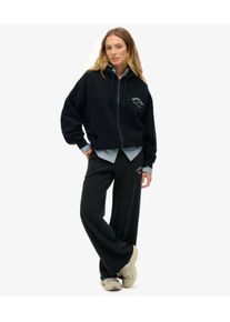 Superdry Damen Athletic Essentials Jogginghose mit Geradem Bein Navy - Gr&ouml;&szlig;e: 38 212353110025798T017