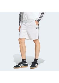 Shorts adidas originals "FIREBIRD", Damen, Gr. XL, N-Gr, wei&szlig;, normal, gr., Obermaterial: 100% Polyester, Hosen Shorts
