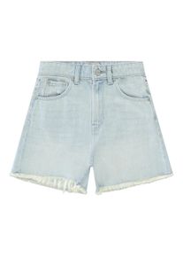 Jeansshorts Cars Jeans "Shorts SARRAH", Jungen, Gr. 10 (140), N-Gr, super bleached, Denim/Jeans, Obermaterial: 100% Baumwolle, unifarben, kurz, Jeans Jeansshorts