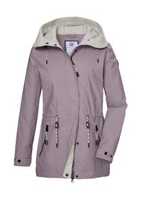 G.I.G.A. by Killtec Funktionsjacke "GS 72 WMN JCKT", Damen, Gr. 46, lila (lavendel), Obermaterial: 100% Polyester;Futter: 100% Polyester, G.I.G.A. DX BY KILLTEC, Jacken Funktionsjacke, Wind- und wasserdichte Jacke mit urbanem Look und gro&szlig;er Kapuze