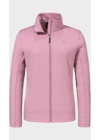 Sch&ouml;ffel Fleecejacke SCH&Ouml;FFEL "Fleece Jk Style Uriezzo WMS", Damen, Gr. 44, 3105, rosa, Oberstoff: 100% Polyester, regular fit, hoch geschlossener Ausschnitt, Jacken Fleecejacke