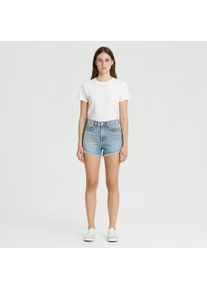 Jeansshorts Cars Jeans "Shorts SARRAH", Jungen, Gr. 16 (176), N-Gr, stone used, Denim/Jeans, Obermaterial: 100% Baumwolle, unifarben, kurz, Jeans Jeansshorts, Topseller
