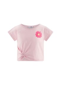 Sommerkleid happy girls "Shirt", M&auml;dchen, Gr. 98, EURO-Gr&ouml;&szlig;en, rose, Stoff, 100% Baumwolle, normal, Kleider Sommerkleid