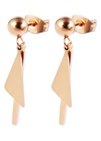 Adelia&acute;s Paar Ohrstecker ADELIA&acute;S "Damen Ohrringe &iquest; Ohrstecker aus Edelstahl", gold, Ohrringe, Damen, Edelstahl, Paar Ohrstecker