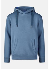 Kapuzenpullover SALZHAUT "Hoodie HEFF", Herren, Gr. XL, blau (jeans), Obermaterial: 55% Baumwolle CO. 45% Polyester PES., Pullover Kapuzenpullover