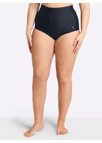 sheego Gro&szlig;e Gr&ouml;&szlig;en Bikini-Hose in High-Waist-Form, mit Shaping-Effekt, tiefblau, Gr&ouml;&szlig;e 54 - Damen