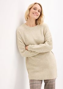 bonprix Warmer 2-in-1 Umstands- und Stillpullover, gr&uuml;n, Gr.48/50 (XL), Schwangerschaftspullover mit Still-Schlitzen mit Rei&szlig;verschl&uuml;ssen
