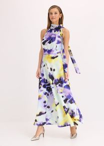 bonprix Maxikleid aus fester Scuba-Qualit&auml;t, blau, Gr.44/46 (L), Maxikleid aus fester Scuba-Qualit&auml;t