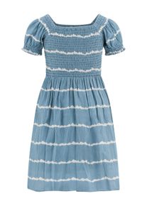 Sommerkleid happy girls "M&auml;dchenkleid", M&auml;dchen, Gr. 146, EURO-Gr&ouml;&szlig;en, dove blau, Stoff, 100% Viskose, normal, Kleider Sommerkleid