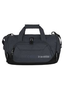 Reisetasche Travelite "KICK OFF, verschiedene Gr&ouml;&szlig;en und Farben", Damen, Gr. B/H/T: 40cm x 23cm x 25cm, grau (anthrazit), Polyester, unifarben, Taschen Reisetasche, Reisegep&auml;ck Sporttasche Freizeittasche mit Aufsteckfunktion
