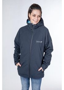 Winterjacke DEPROC Active "Whistler 3in1 II WMN", Damen, Gr. 34 (XS), blau, 96% Polyester; 4% Elasthan, mit verstellbarem Klettverschluss, Jacken Winterjacke, auch in Gro&szlig;en Gr&ouml;&szlig;en erh&auml;ltlich