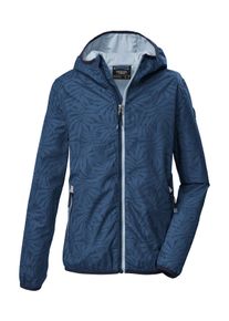 Funktionsjacke Killtec "KOS 163 GRLS JCKT", Kinder, Gr. 176, dunkelblau, Obermaterial: 100% Polyester;Futter: 100% Polyester, Jacken Funktionsjacke, Leichte, wasserdichte M&auml;dchenjacke mit reflektierenden Elementen