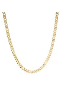 Panzerkette Luigi Merano "Kette Panzerkette, massiv, Gold 585" Gr. 50, gold, Halsketten, Damen, 50, Gelbgold 585, Panzerkette