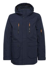 Outdoorjacke North Bend "Outdoorjacke NBWan M W-PRO 10.000 mit wasserdichter Beschichtung", Herren, Gr. L, blau (navy blazer), Obermaterial: 65% Polyester PES. 35% Baumwolle CO., unifarben, Jacken Outdoorjacke