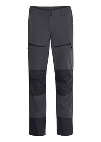 Trekkinghose North Bend "Trekkinghose NBAvan", Herren, Gr. M, N-Gr, grau (phantom), Obermaterial: 91% Polyester PES. 9% Elasthan EL., unifarben, regular fit normal, Hosen Trekkinghose