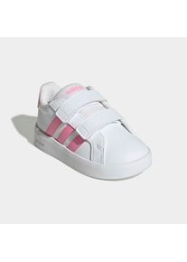 Sneaker adidas Sportswear "GRAND COURT 3.0 KIDS", M&auml;dchen, Gr. 25, cloud wei&szlig;, bliss pink, bliss pink, Synthetik, Textil, Schuhe Sneaker, f&uuml;r Kinder