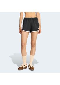 Shorts adidas originals "3-STREIFEN SPRINTER", Damen, Gr. S, N-Gr, schwarz, wei&szlig;, normal, gr., Obermaterial: 97% Polyester, 3% Elasthan, Hosen Shorts
