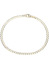 Armband Luigi Merano "Armband Panzerkette, massiv, Gold 585", gold, Armb&auml;nder, Damen, Gelbgold 585, Armband