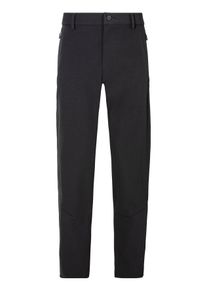 Chinohose BOSS Green "T_Zem", Herren, Gr. 50, N-Gr, schwarz (schwarz001), Web, Obermaterial: 92% Polyacryl, 8% Elasthan, unifarben, regular fit lang, Hosen Chinohose, mit Rei&szlig;verschlusstaschen