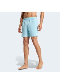 Badeshorts adidas Performance "SWIM 5-INCH", Herren, Gr. M, N-Gr, icey blau, wei&szlig;, Obermaterial: 100% Polyester, Badehosen Badeshorts