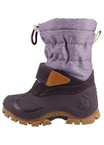 Snowboots Lurchi "Finn", M&auml;dchen, Gr. 31, lila (lila, flieder), Synthetik, Textil, Schuhe Snowboots, Winterboots mit Schurwolle, Gr&ouml;&szlig;enschablone zum Download