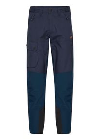 Trekkinghose North Bend "Trekkinghose NBHoki M", Herren, Gr. XXXL, N-Gr, blau (navy blazer), Obermaterial: 93% Polyester PES. 7% Elasthan EL., unifarben, regular fit normal, Hosen Trekkinghose