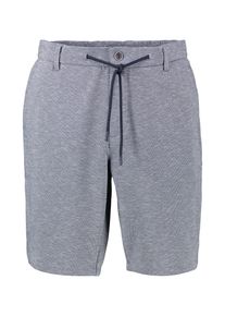 Shorts Lerros "Bequeme Shorts mit Kordelzug in grossen Gr&ouml;&szlig;en", Herren, Gr. 46, blau night, 71% Polyester, 26% Viskose, 3% Elasthan, Hosen Shorts
