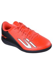 Fu&szlig;ballschuh Skechers "JR CRIB IC, Skechers Skx_2 Jr Td Ic", Kinder, Gr. 29, rdbk rot, schwarz, Lederimitat, Schuhe Fu&szlig;ballschuh, Indoor Court Schuh f&uuml;r eine optimale und pr&auml;zise Ballkontrolle