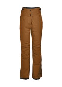 Skihose Killtec "KSW 343 GRLS SKI PNTS", M&auml;dchen, Gr. 140, Normalgr&ouml;&szlig;en, braun, Obermaterial: 100% Polyester;Futter: 100% Polyester;F&uuml;llung: 100% Polyester, Hosen Skihose, Wasserdichte, atmungsaktive Skilatzhose mit verstellbarer Taille