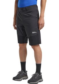 Shorts Jack Wolfskin "HIKING ALPINE SHORT M", Herren, Gr. 46, Normalgr&ouml;&szlig;en, grau (phantom), Obermaterial: 87% Polyester, 13% sonstige Fasern, Hosen Shorts