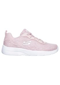 Sneaker Skechers "Dynamight 2.0 Homespun", Damen, Gr. 39, rosa, Textil, Schuhe Sneaker, Trainingsschuh, Laufschuh, Schn&uuml;rschuh mit gepolstertem Schaftrand