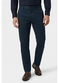 JOOP! Chinohose JOOP JEANS "Matthew", Herren, Gr. 34, L&auml;nge 32, blau (dunkelblau), Web, Obermaterial: 97% Baumwolle, 3% Elasthan, clean, unifarben, normal, Hosen Chinohose, mit zwei Eingrifftaschen