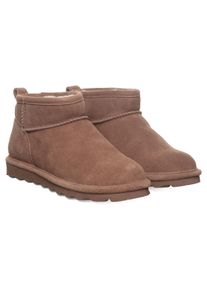 Winterboots Bearpaw "SHORTY", Damen, Gr. 40, braun, Veloursleder, Schuhe Winterboots, Winterstiefel, Schlupfstiefel mit herausnehmbarer Innensohle