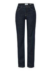 5-Pocket-Jeans Toni, Damen, Gr. 18, K-Gr, blau rinsed, Denim/Jeans, Obermaterial: 88% Baumwolle, 10% Polyester, 2% Elasthan, lang, Jeans 5-Pocket-Jeans, mit Stretch, Regular Fit