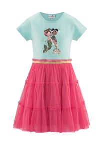 Sommerkleid happy girls "M&auml;dchenkleid", M&auml;dchen, Gr. 98, EURO-Gr&ouml;&szlig;en, ice blau, Stoff, 100% Polyester, normal, Kleider Sommerkleid