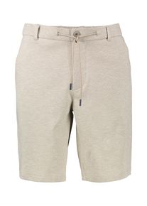 Shorts Lerros "Bequeme Shorts mit Kordelzug in grossen Gr&ouml;&szlig;en", Herren, Gr. 42, medium kitt, 71% Polyester, 26% Viskose, 3% Elasthan, Hosen Shorts