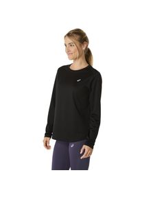 Laufshirt asics "asics CORE LS TOP", Damen, Gr. XS (34), schwarz (performance schwarz), Obermaterial: 100% Polyester, Shirts Laufshirt, lang&auml;rmlig, mit reflektierenden Details, f&uuml;r Training und Laufen
