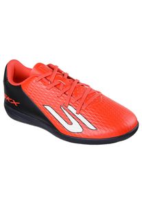 Fu&szlig;ballschuh Skechers "JR YOUTH IC, Skechers Skx_2 Jr Youth Ic", Kinder, Gr. 38, rdbk rot, schwarz, Lederimitat, Schuhe Fu&szlig;ballschuh, Indoor Court Schuh mit leichter Skechers Move Foam&trade;-D&auml;mpfung