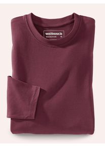 Walbusch Langarm-Shirt Rundhalsausschnitt