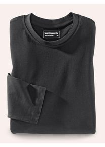Walbusch Langarm-Shirt Rundhalsausschnitt
