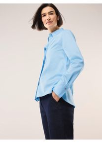 Walbusch Baumwollbluse mit langer Manschette