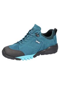 Waldl&auml;ufer Trekkingschuh WALDL&Auml;UFER "H-Amiata", Damen, Gr. 8 (42), blau (t&uuml;rkis, kombiniert), Gummi, Nubukleder, Textil, Schuhe Trekkingschuh, Freizeitschuh, Halbschuh, Schn&uuml;rschuh mit TEX-Membran, H-Weite
