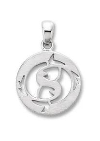 Sternzeichenanh&auml;nger ONE ELEMENT "Fische Sternzeichen Anh&auml;nger aus 925 Silber", silber, Schmuckanh&auml;nger, Damen, Fische, Silber 925 (Sterlingsilber), Individuell & symbolisch &ndash; ein liebevolles Geschenk f&uuml;r besondere Menschen