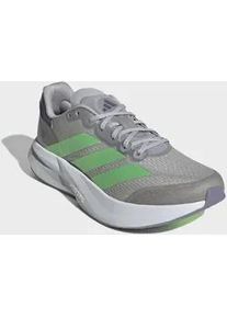 Laufschuh Adidas PERFORMANCE "DURAMO SPEED 2", Herren, Gr. 41, grau two, lime burst, preloved violet, Synthetik, Textil, Schuhe Laufschuh
