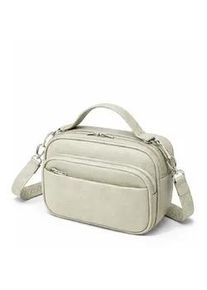 Umh&auml;ngetasche TONI & FRIENDS "Knaller", Damen, Gr. B/H/T: 28cm x 20cm x 10cm onesize, beige, Polyurethan (PU), Taschen Umh&auml;ngetasche, aus softem Material, mit 5 F&auml;chern