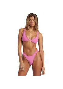 Bikini-Hose Billabong "Sol Searcher Hike", Damen, Gr. XS, US-Gr&ouml;&szlig;en, pink (berry pink), Obermaterial: 86% Polyamid, 14% Elasthan;, Badehosen Bikini-Hose