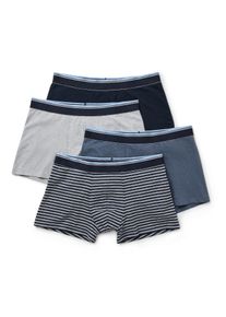 Tchibo - 4 Slipboxer - Herren - Gr. Xxl/8 - dunkelblau/gestreift