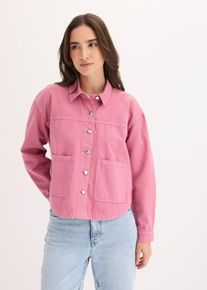 bonprix Shaket aus reiner Baumwolle, rosa, Gr.44, L&auml;ssiges Shaket aus reiner Baumwolle, aus 100% Baumwolle